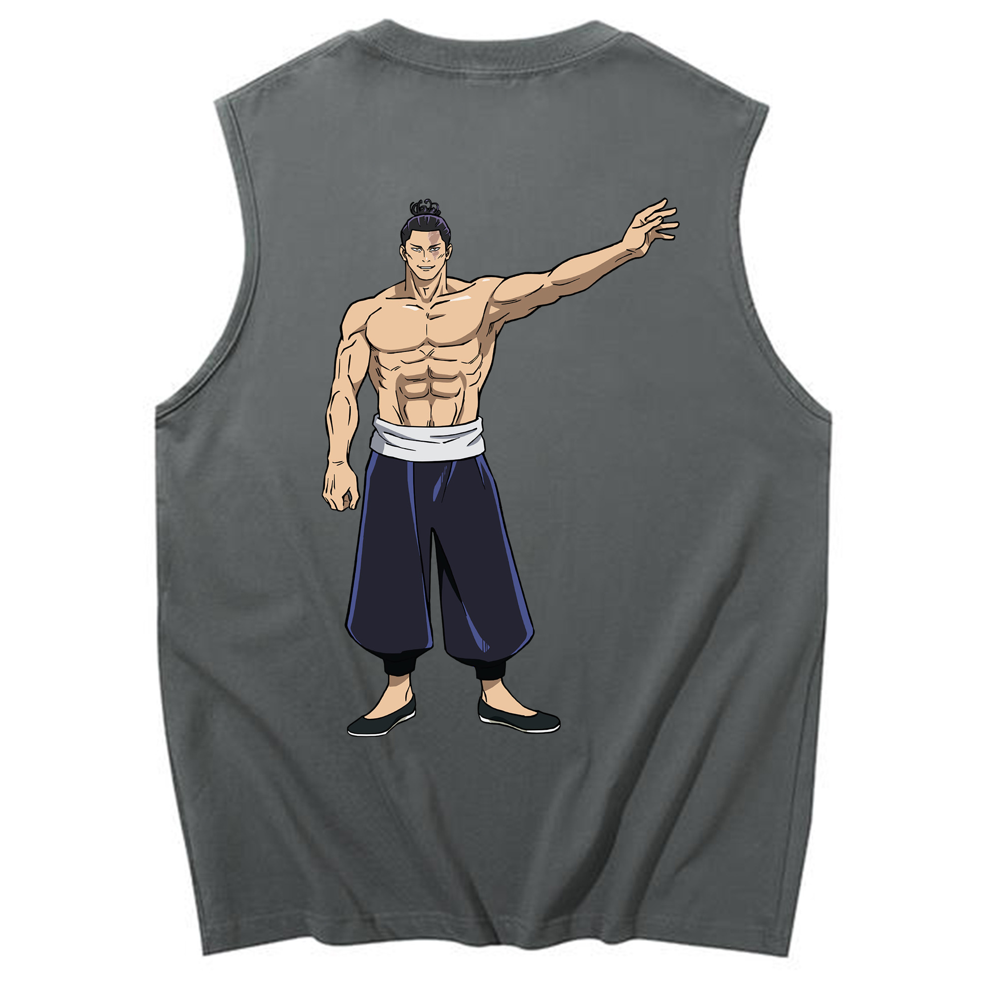 （画像用） 呪術廻戦 Jujutsu Kaisen コットン100％タンクトップ（背面プリント）
